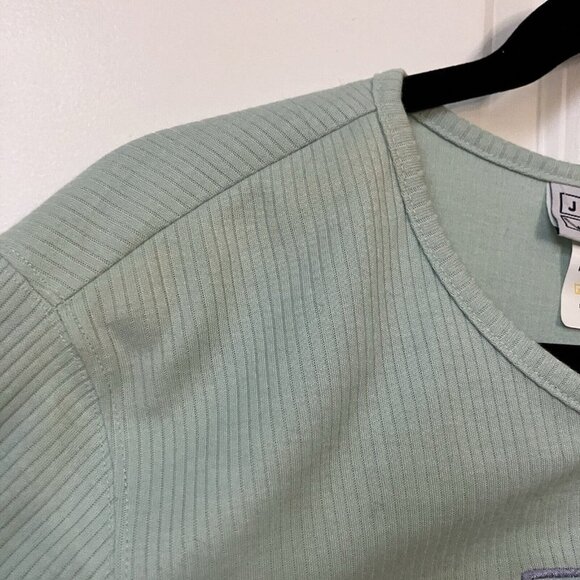 Vintage 1998 Jantzen Deadstock Green  Plaid Maxi Dress - Picture 4 of 7